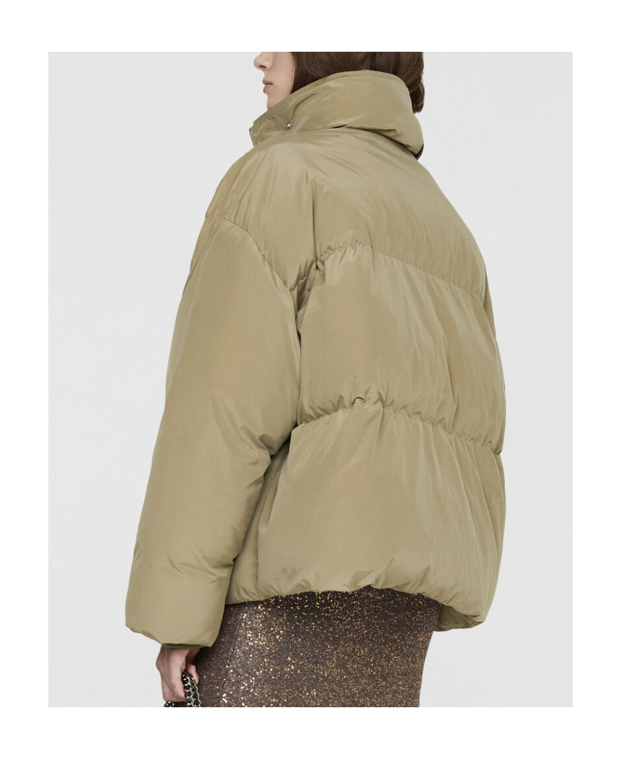 Shop Stella Mccartney Padded Puffer Jacket In Nude
