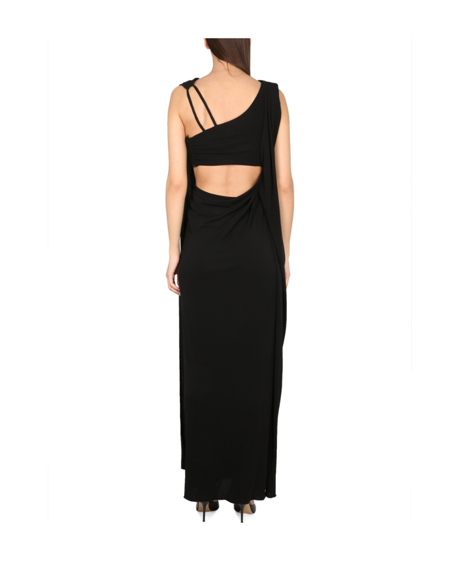 Alberta Ferretti Cut-out Maxi Dress In Black