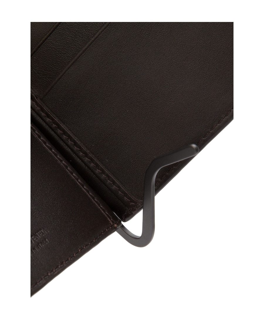 Shop Bottega Veneta Knit A Folding Purse In Black