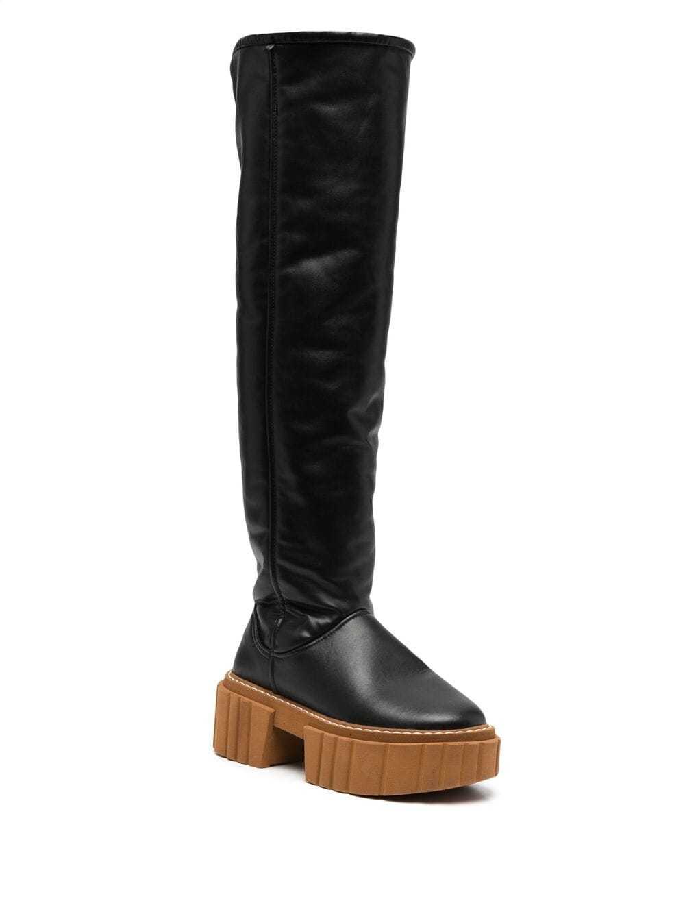 Stella Mccartney Emilie Over-the-knee Boots In Black