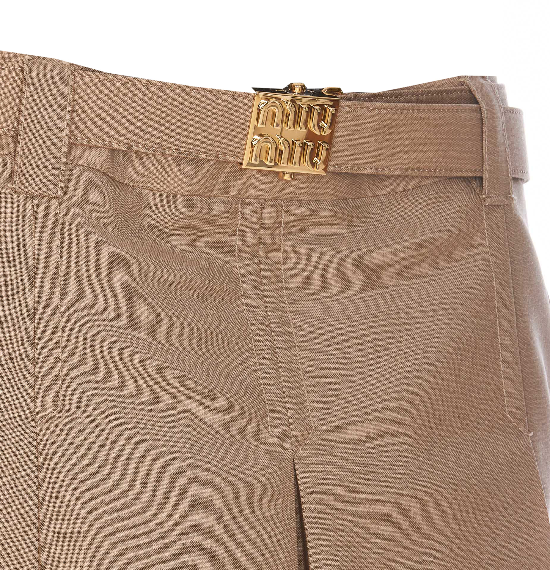 MIU MIU PLEAT MINI SKIRT