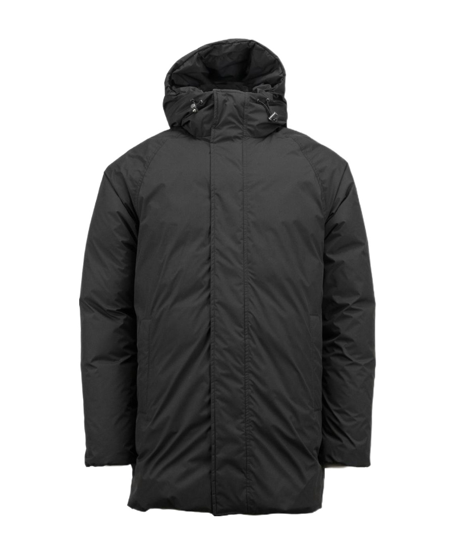 Pyrenex Long-sleeved Coat In Black