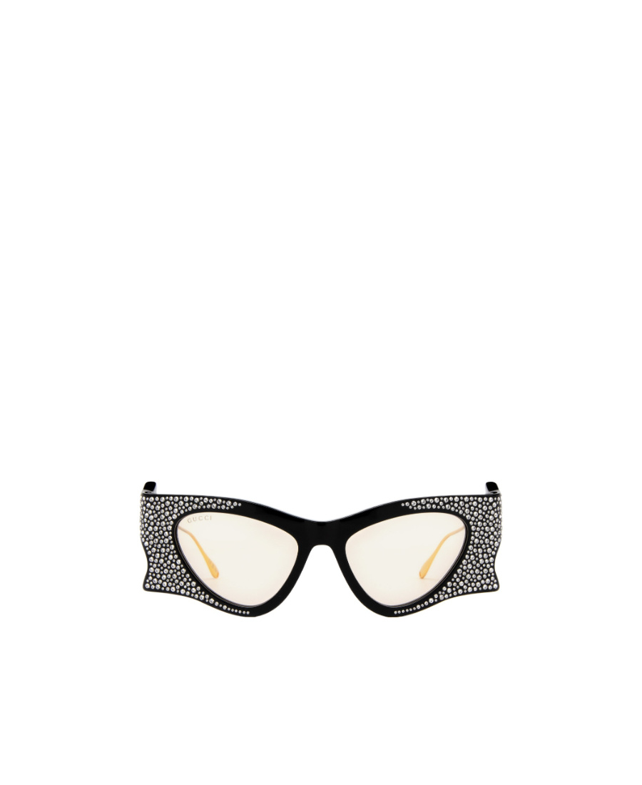 Gucci Eyewear Geometric Frame Sunglasses In White
