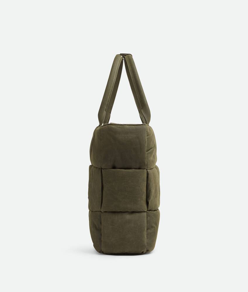 Bottega Veneta Large Arco Padded Tote Bag In Green