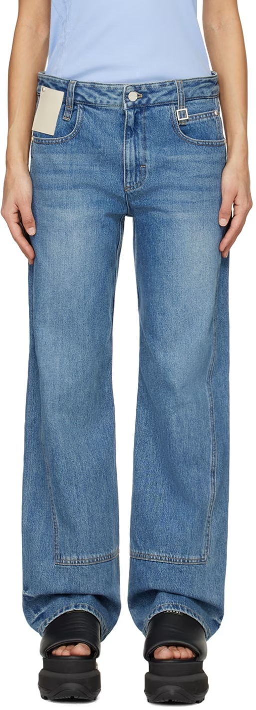 WOOYOUNGMI STRAIGHT-LEG JEANS 