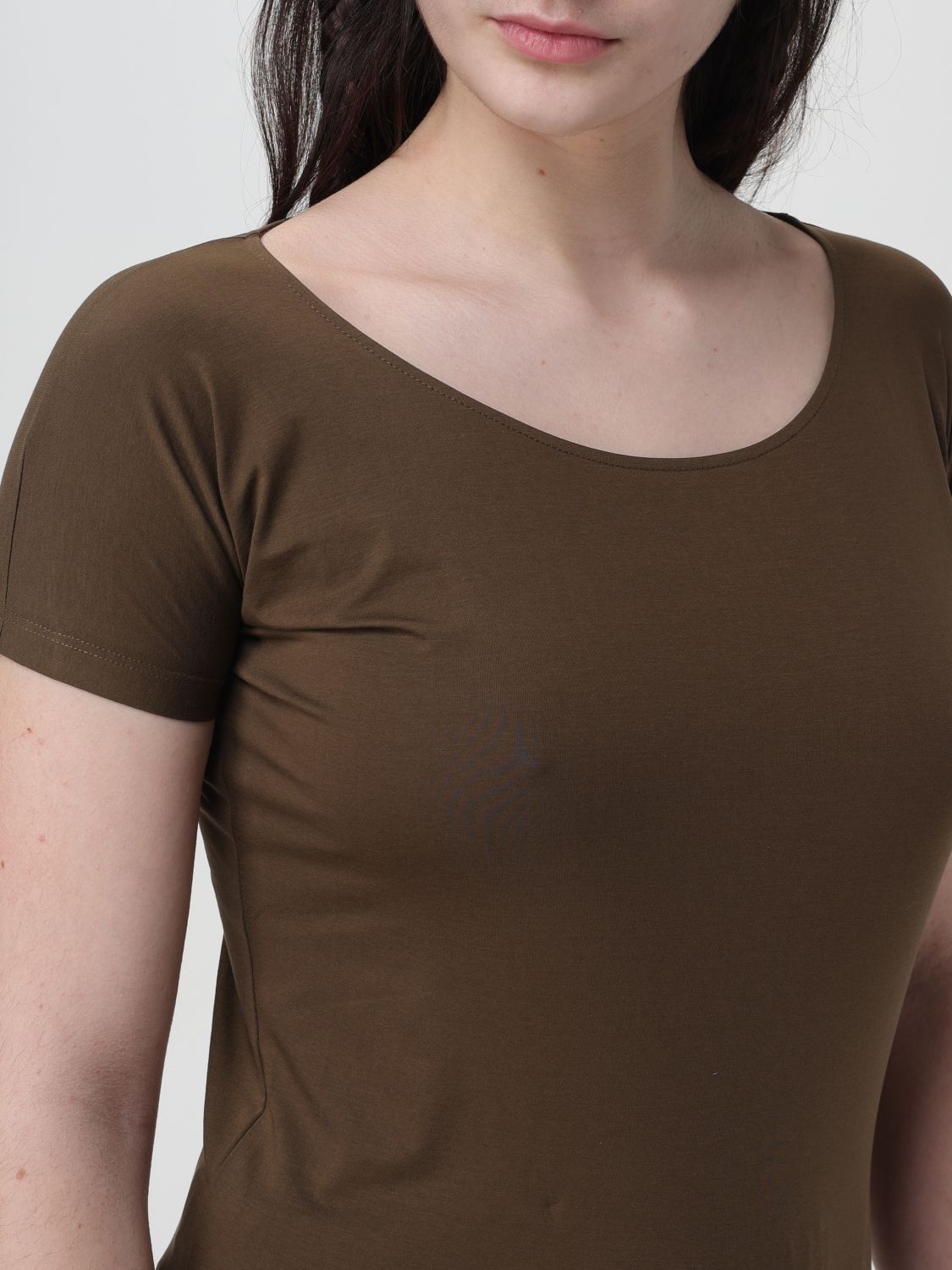 Lemaire Short-sleeved T-shirt In Green