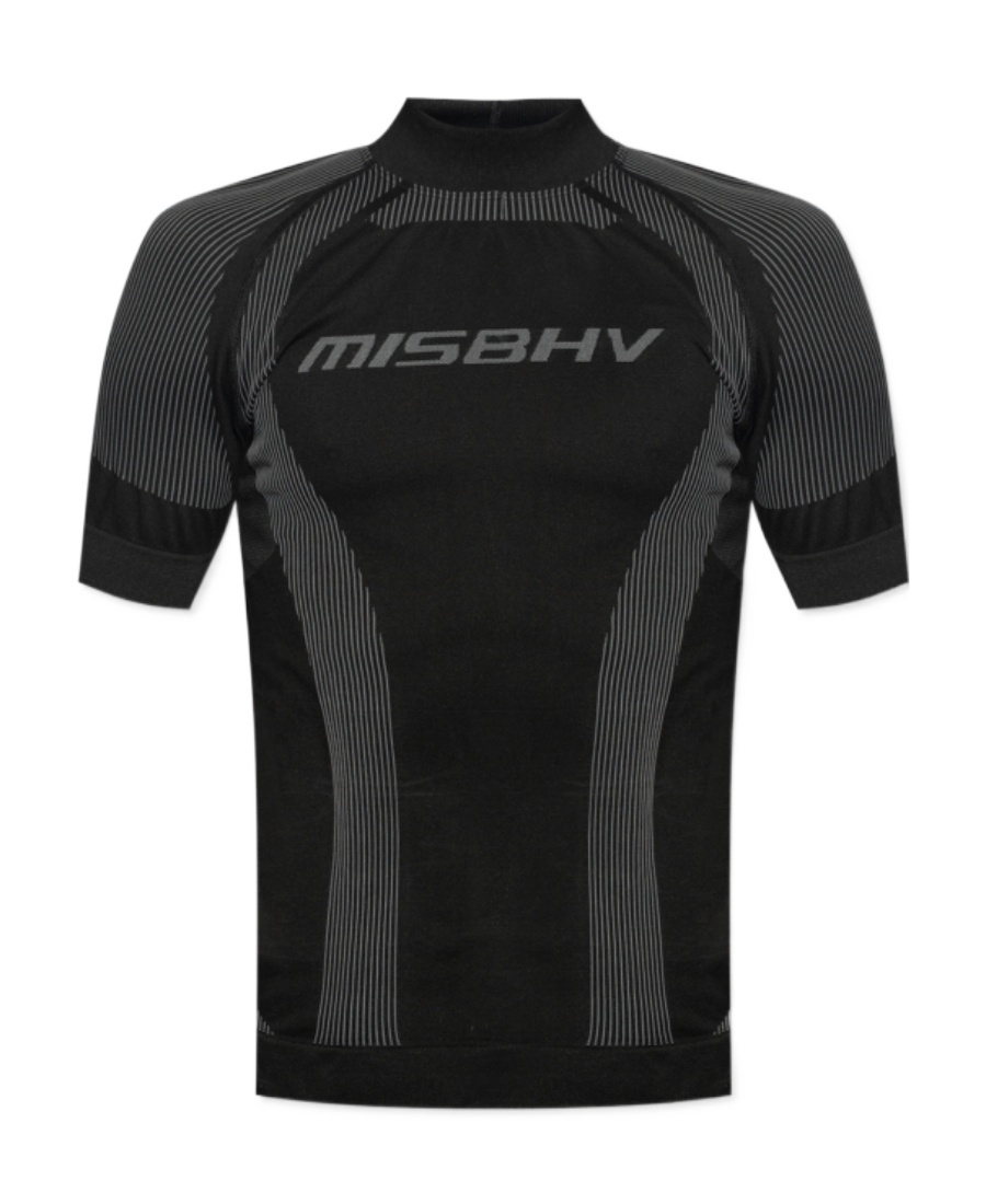 Misbhv Muted Black Stretch Sport T-shirt In Black