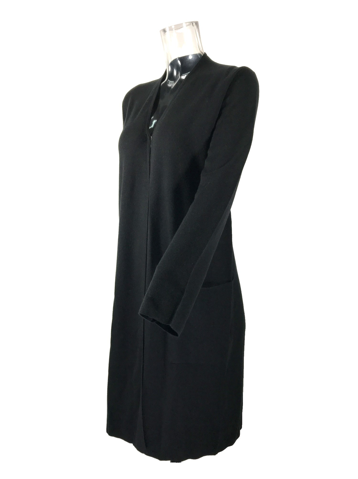 Max Mara Long Style Sweater In Black