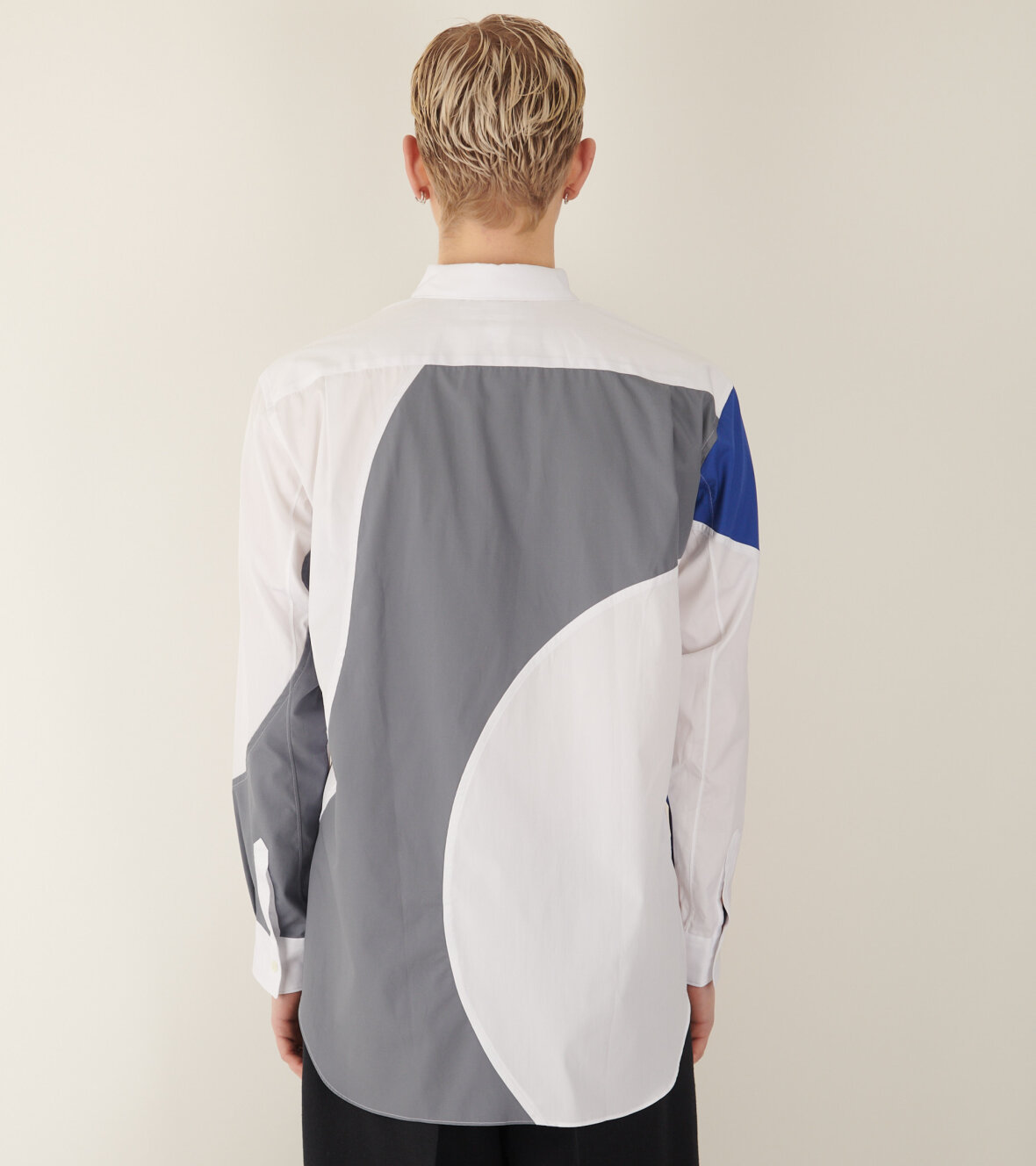 Comme Des Garçons Long-sleeved Shirt In Multicolor