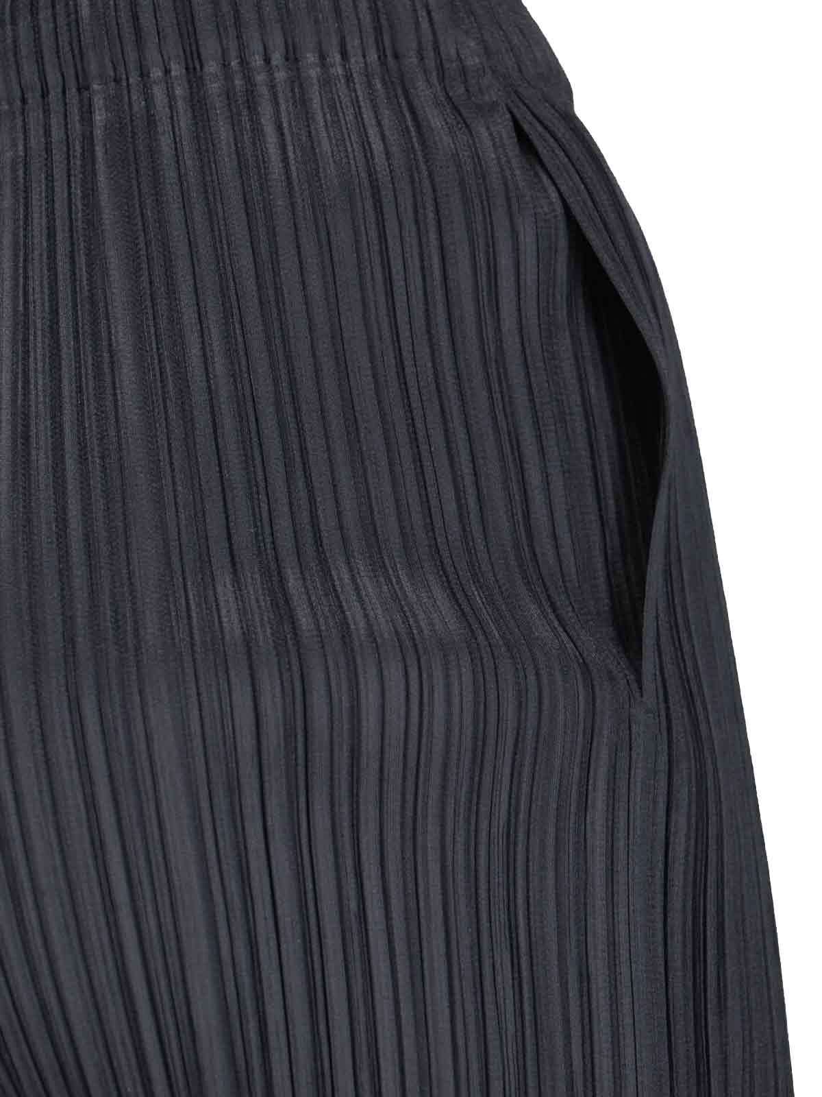 Issey Miyake Monthly Colors: October Trousers In Black