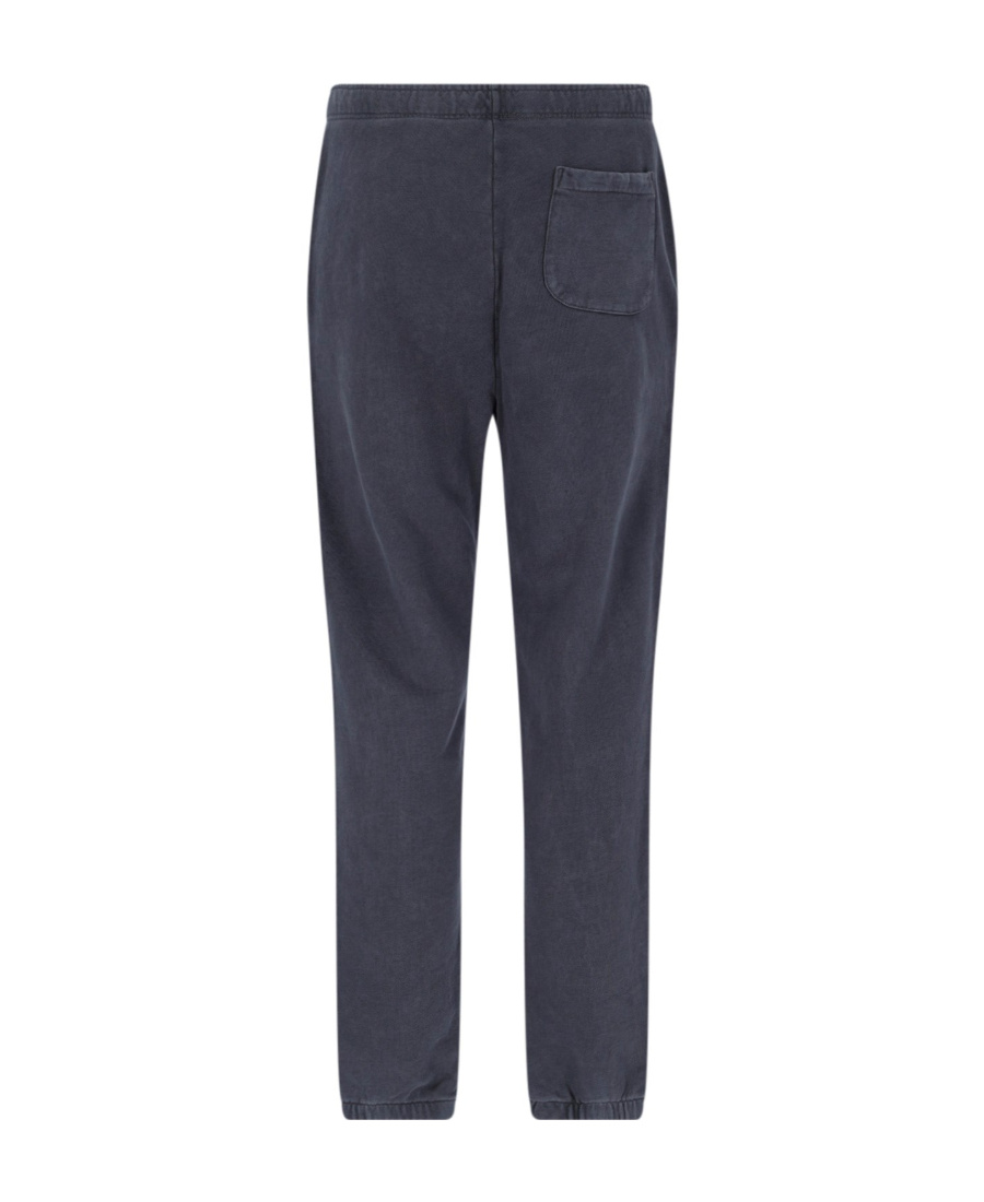 Polo Ralph Lauren Pony Embroidered Drawstring Track Pants In Black
