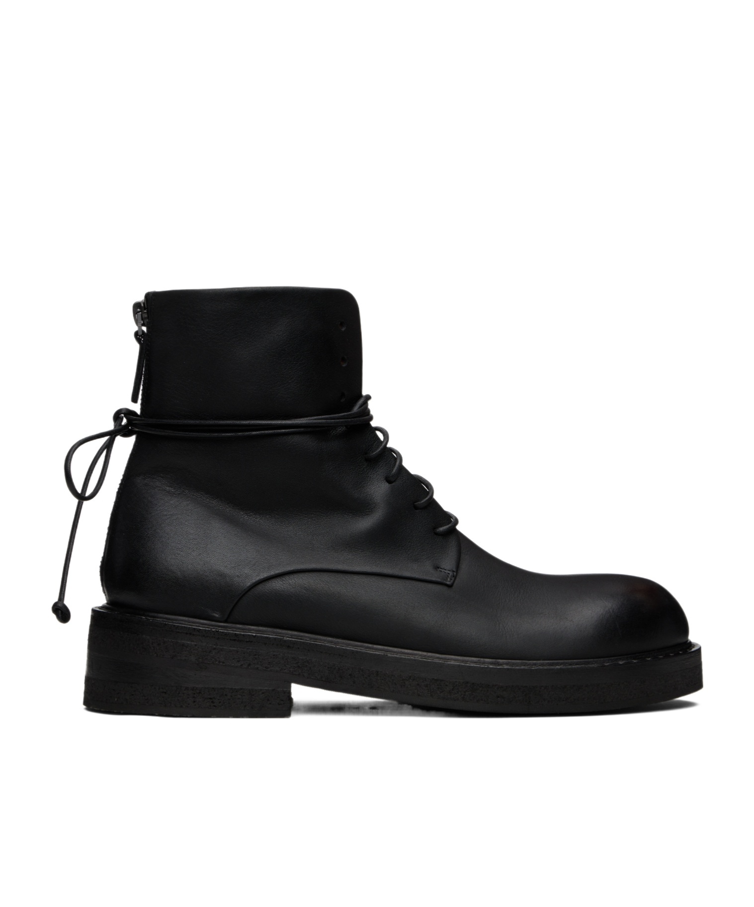 Marsèll Parrucca Combat Ankle Boots In Black