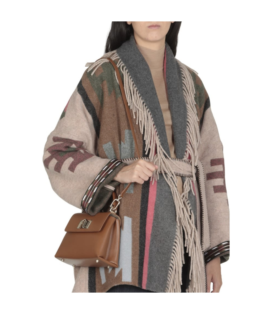 Furla 1927 Leather Tote Bag In Brown