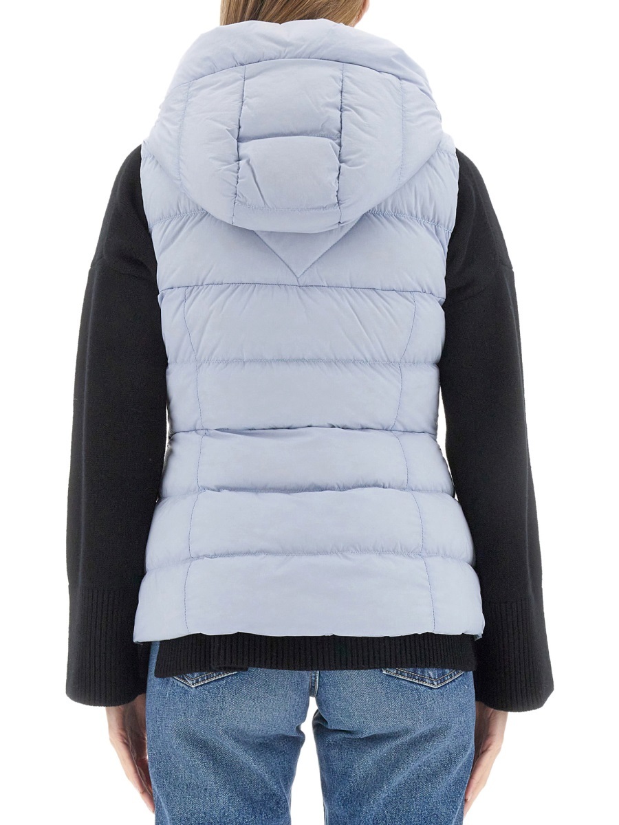 Canada Goose Clair Logo-patch Quilted Gilet In White