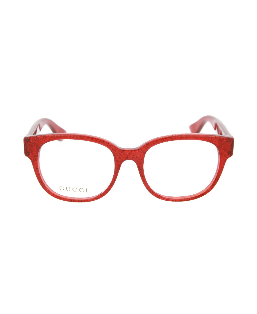 Gucci Logo Flat Mirror In Red