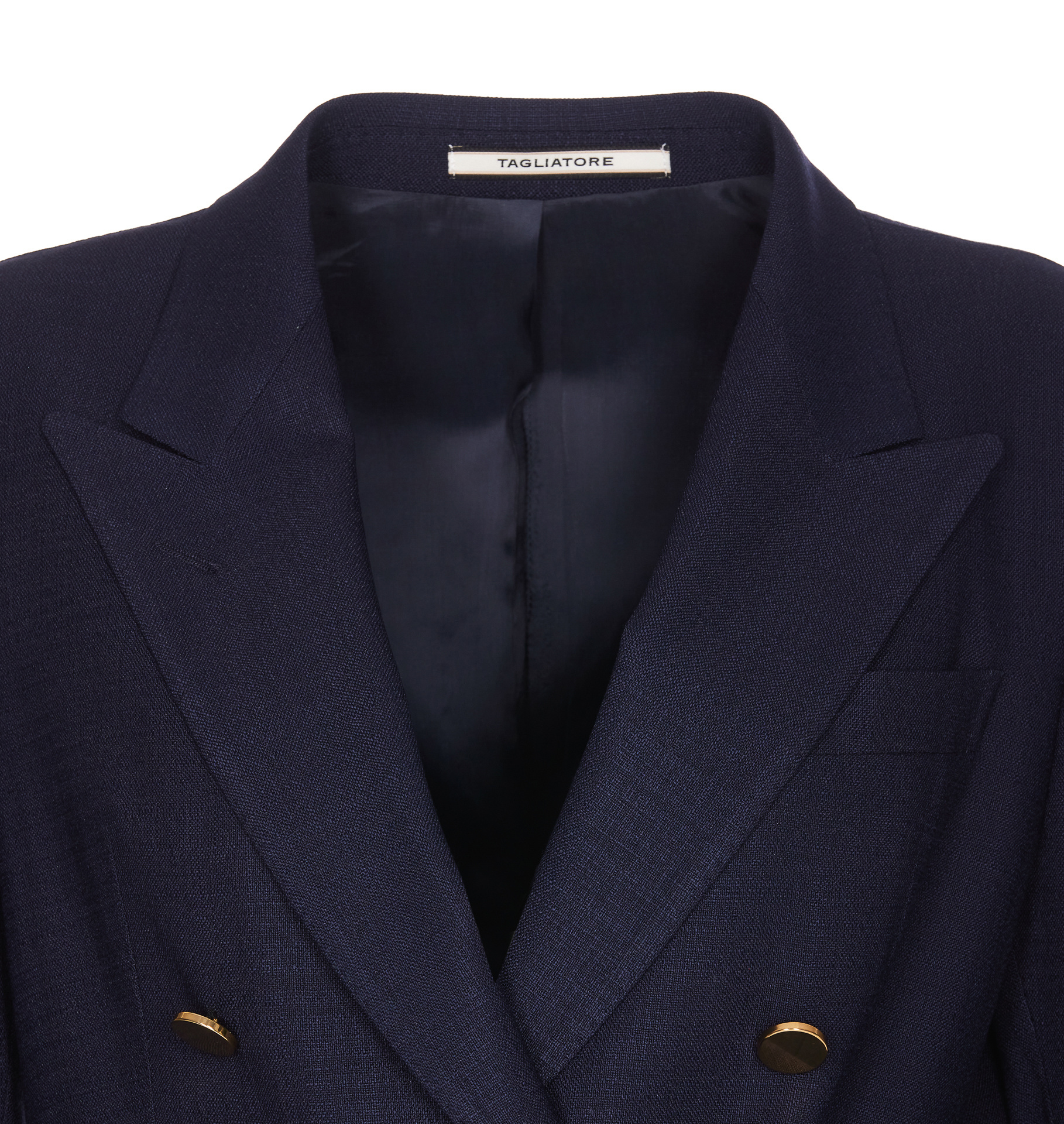 Shop Tagliatore Parigi Double-breasted Blazer In Black