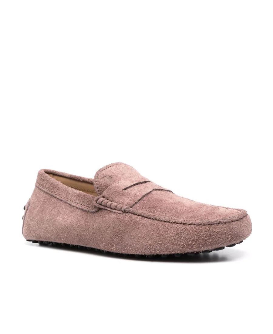 Tod's Gommino Logo Loafers In Brown