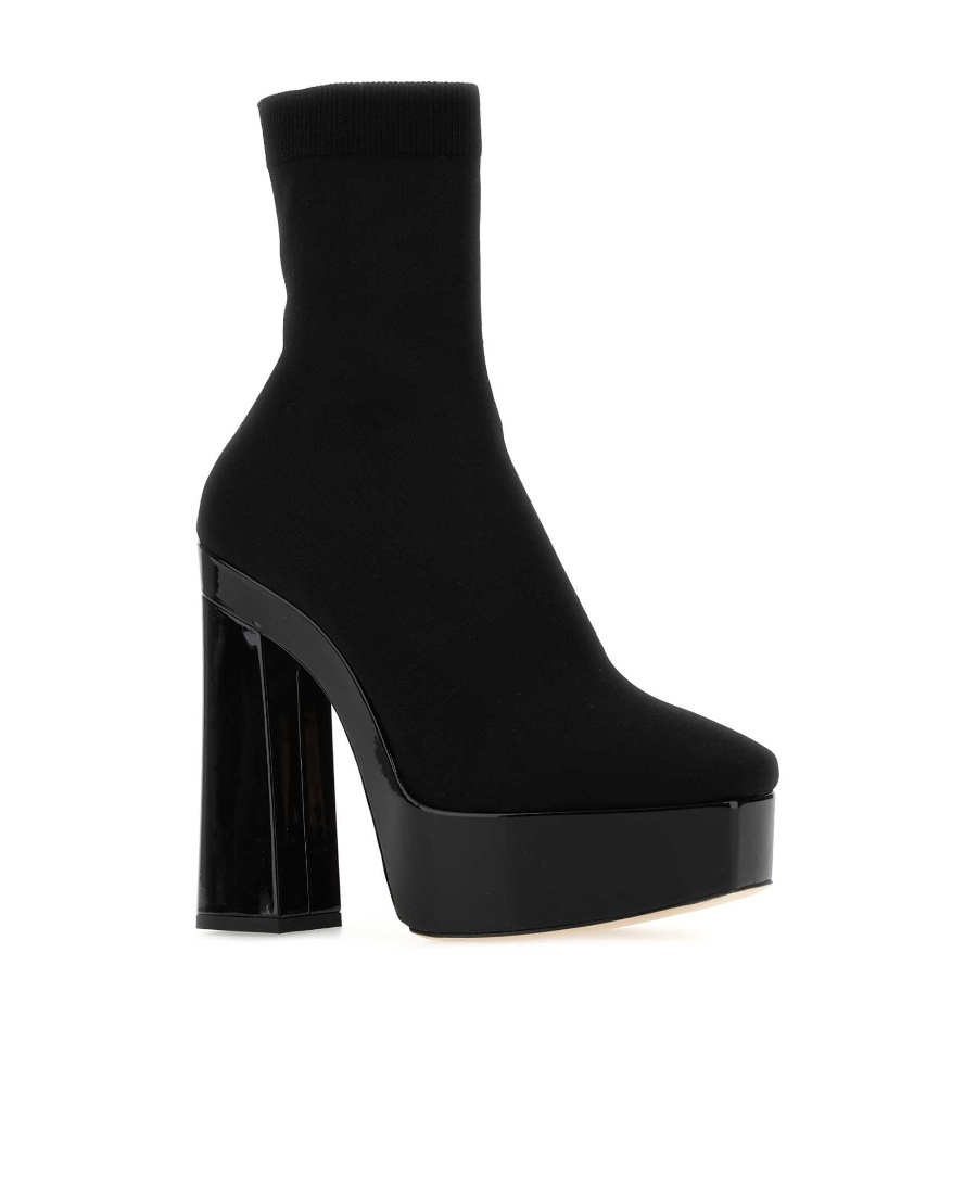 Jimmy Choo Giome 140mm Platform Ankle Boots In Black