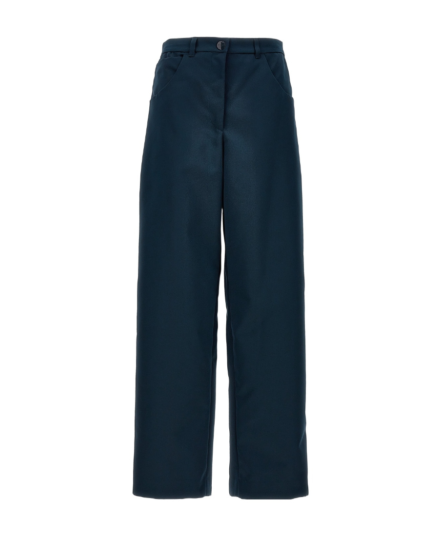 Etro Tapered High-waist Trousers In Black