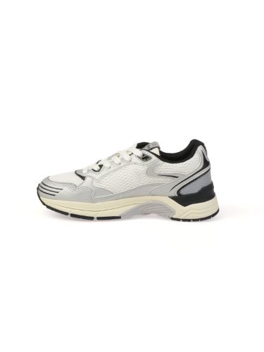 Autry Hyperway Sneaker In Mesh And Suede Sneakers Silver In White