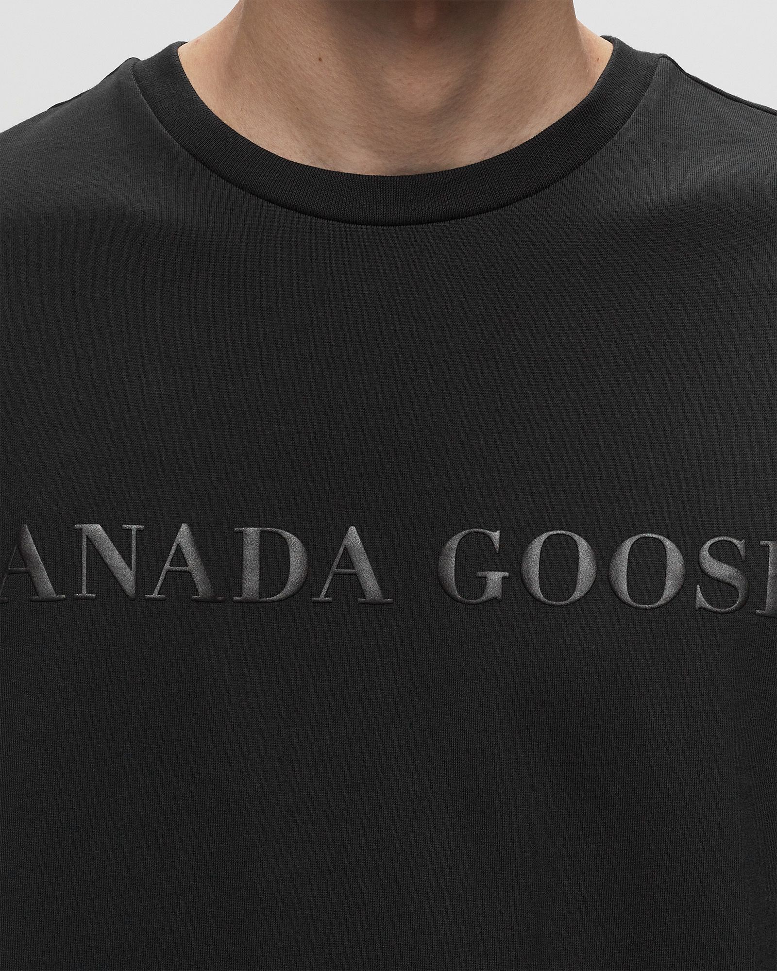 Canada Goose Emersen Cotton T-shirt In Black