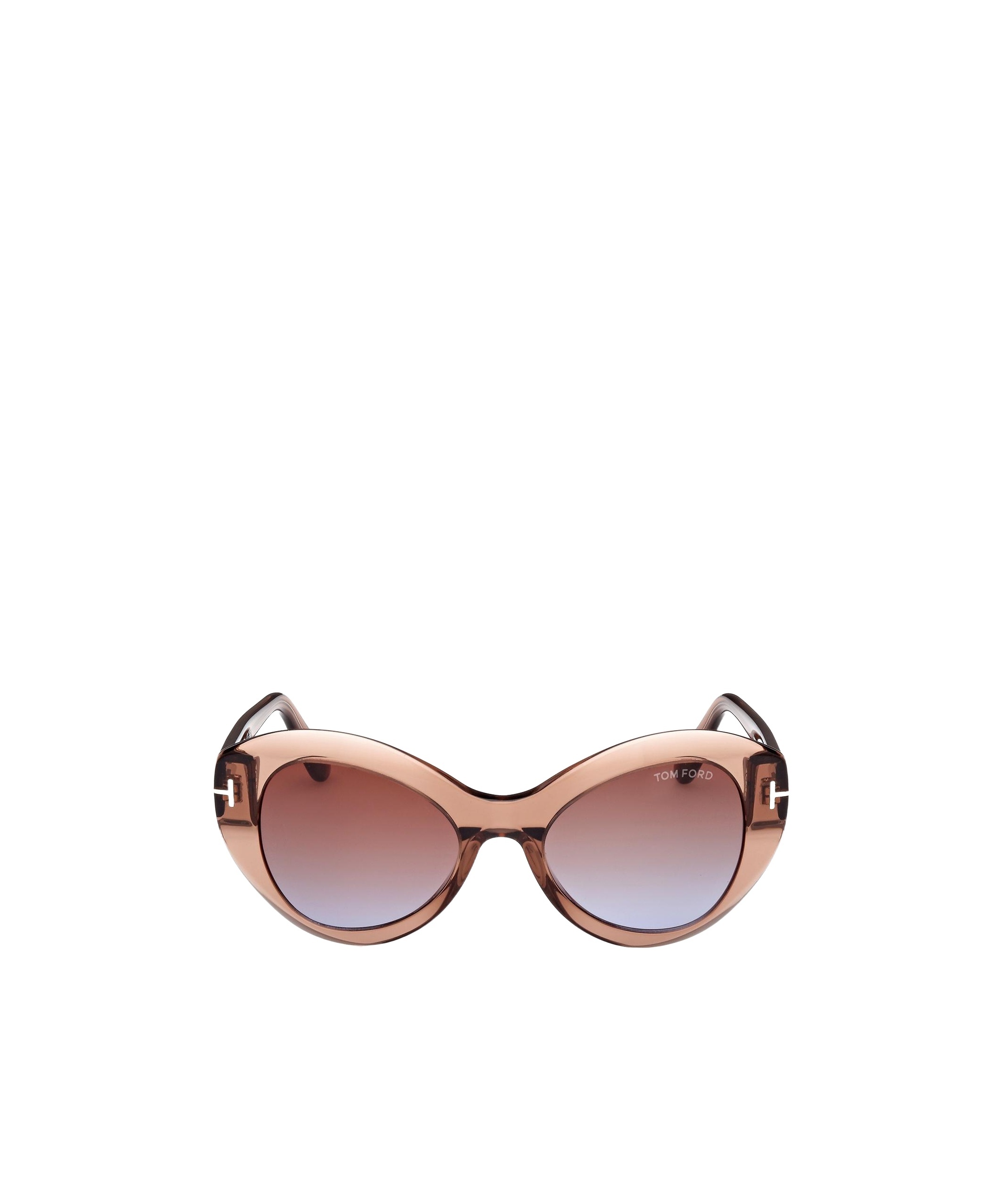 Tom Ford Eyewear Butterfly Frame Sunglasses In Multicolor