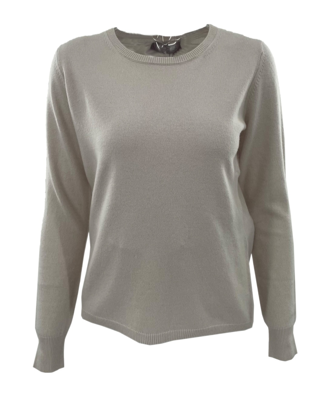 Max Mara Long-sleeved Sweater In Gray