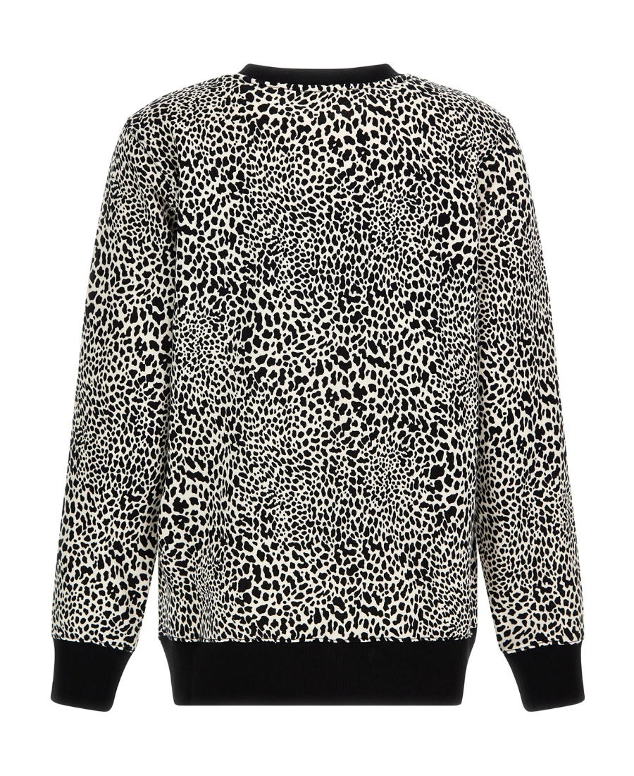 Michael Kors Sweatshirt With Logo Print In Black