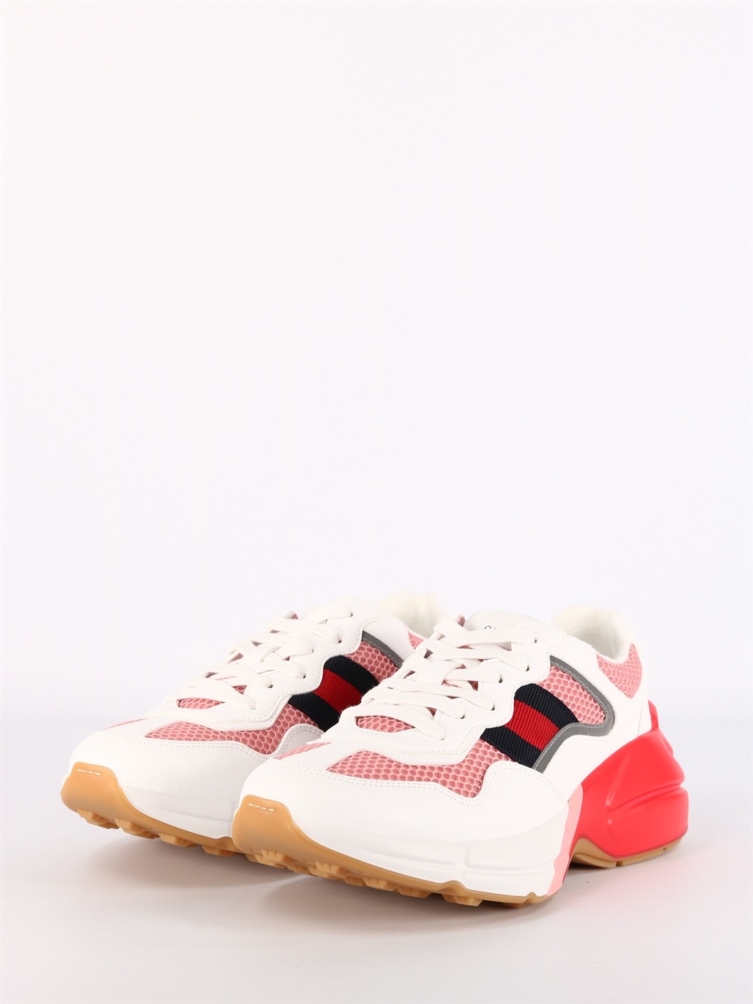 Gucci Rhyton Low-top Sneakers In White