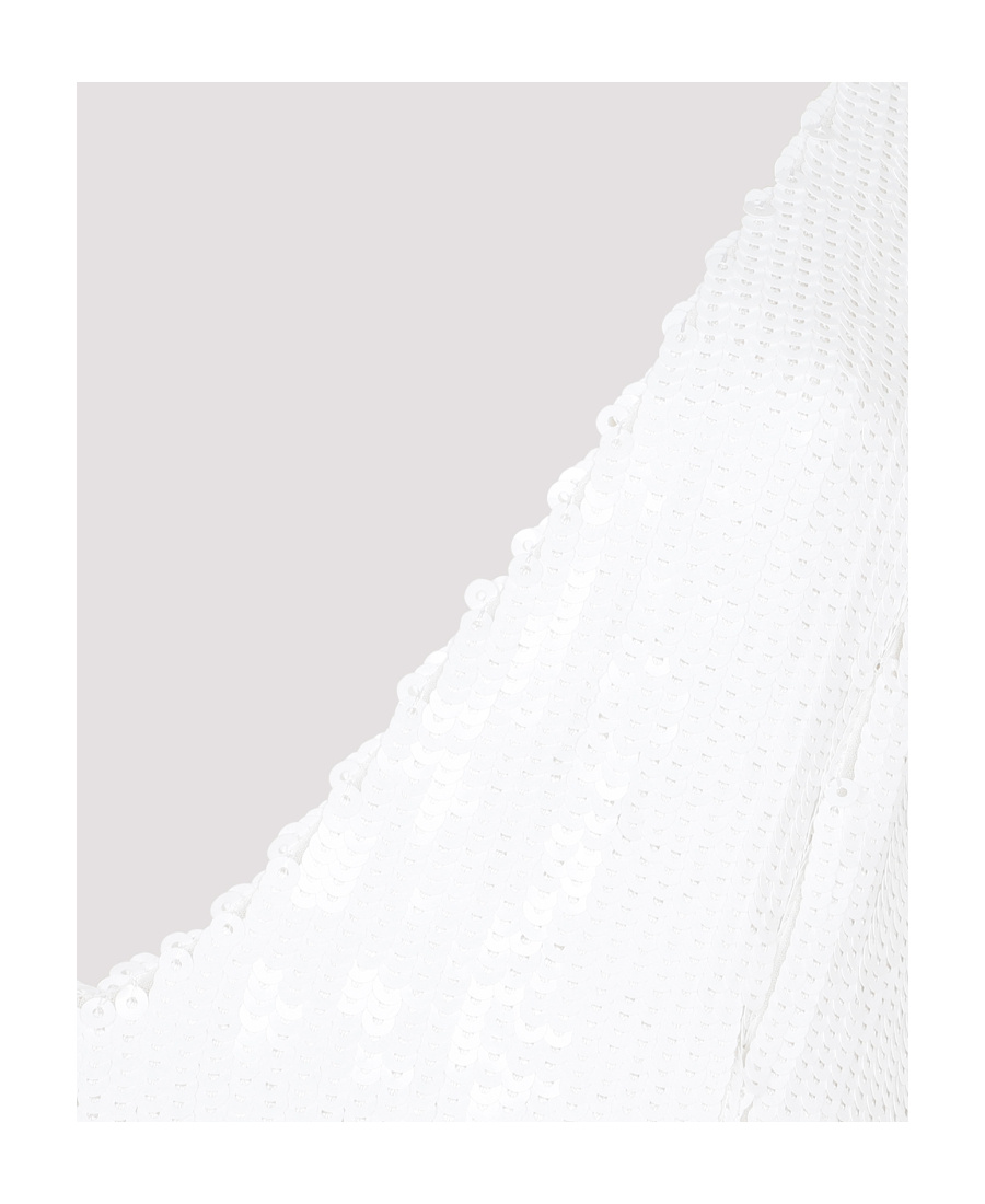 Khaite Tulula Silk Slip Dress In 白色