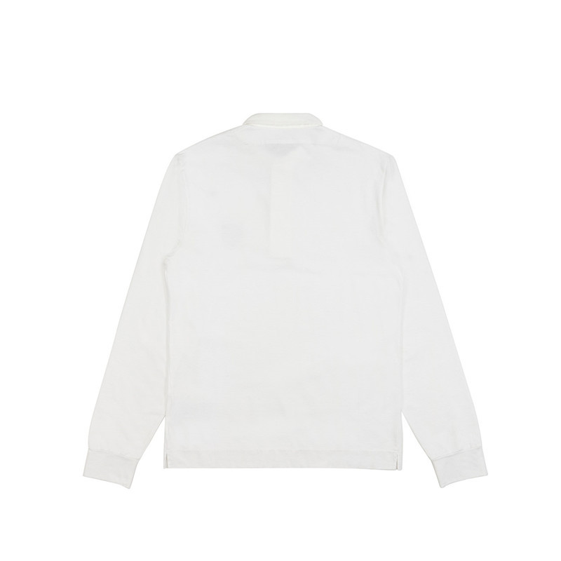 Gucci Logo Long-sleeved Shirt In White