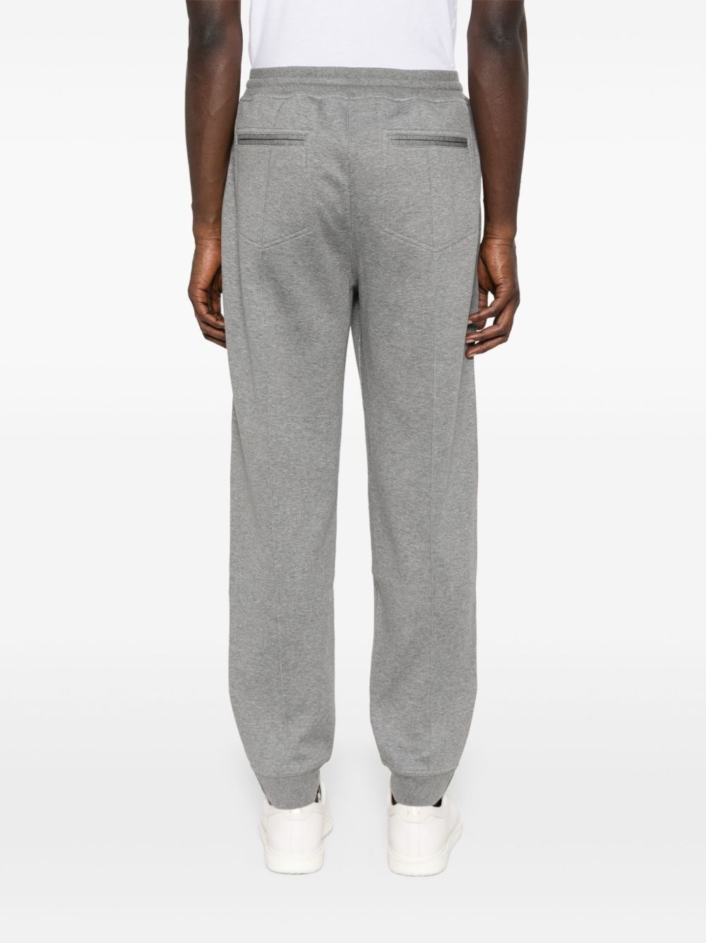 Brunello Cucinelli Cotton Joggers In Gray