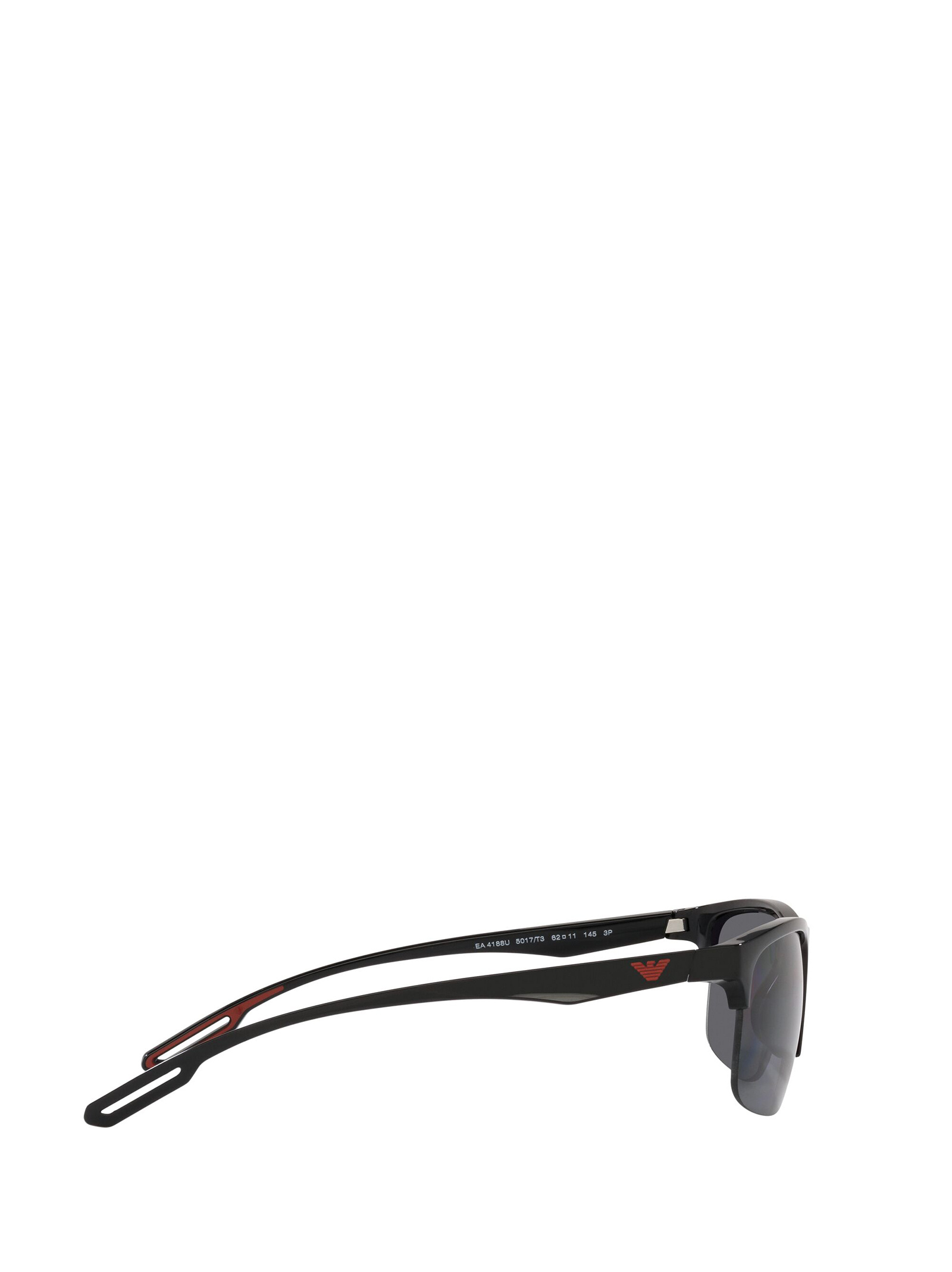 Emporio Armani Oversize-frame Sunglasses In Gray