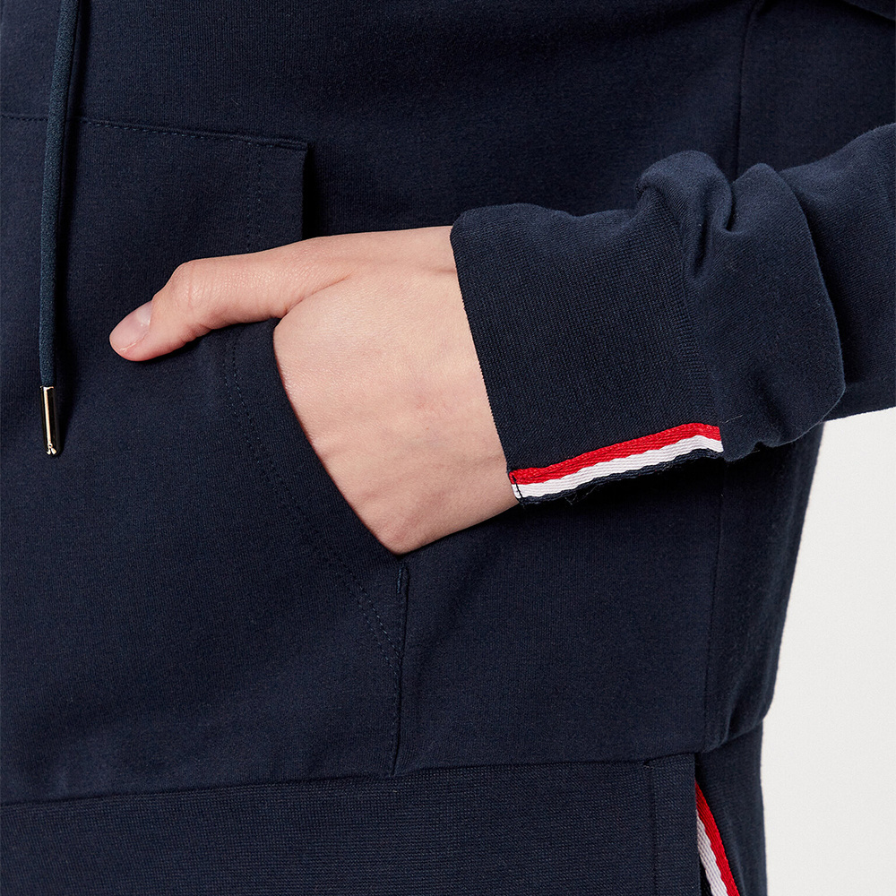 EA7 PULL ROPE HOODED SWEATER