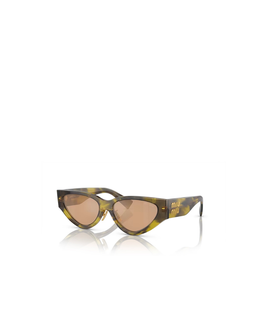 Miu Miu Butterfly Frame Sunglasses In Nude