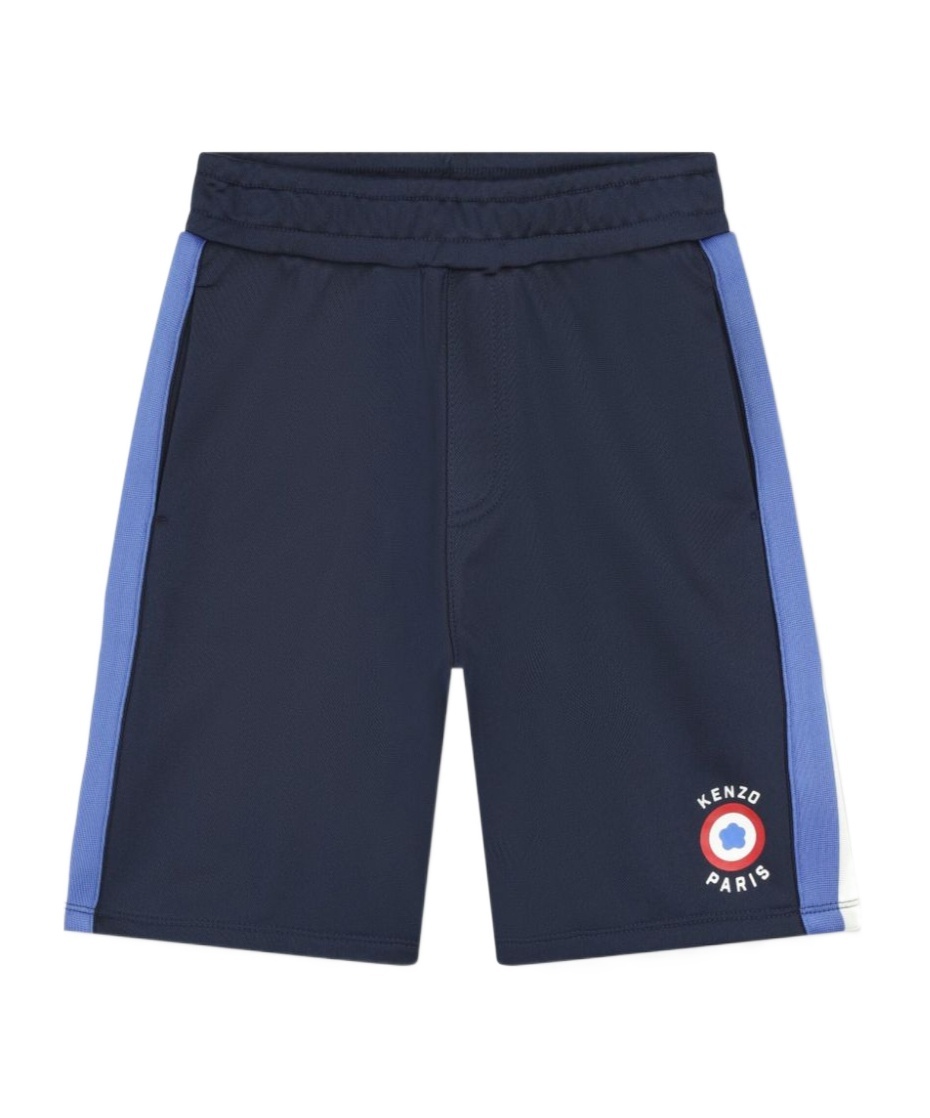 Kenzo Logo-print Shorts In Black