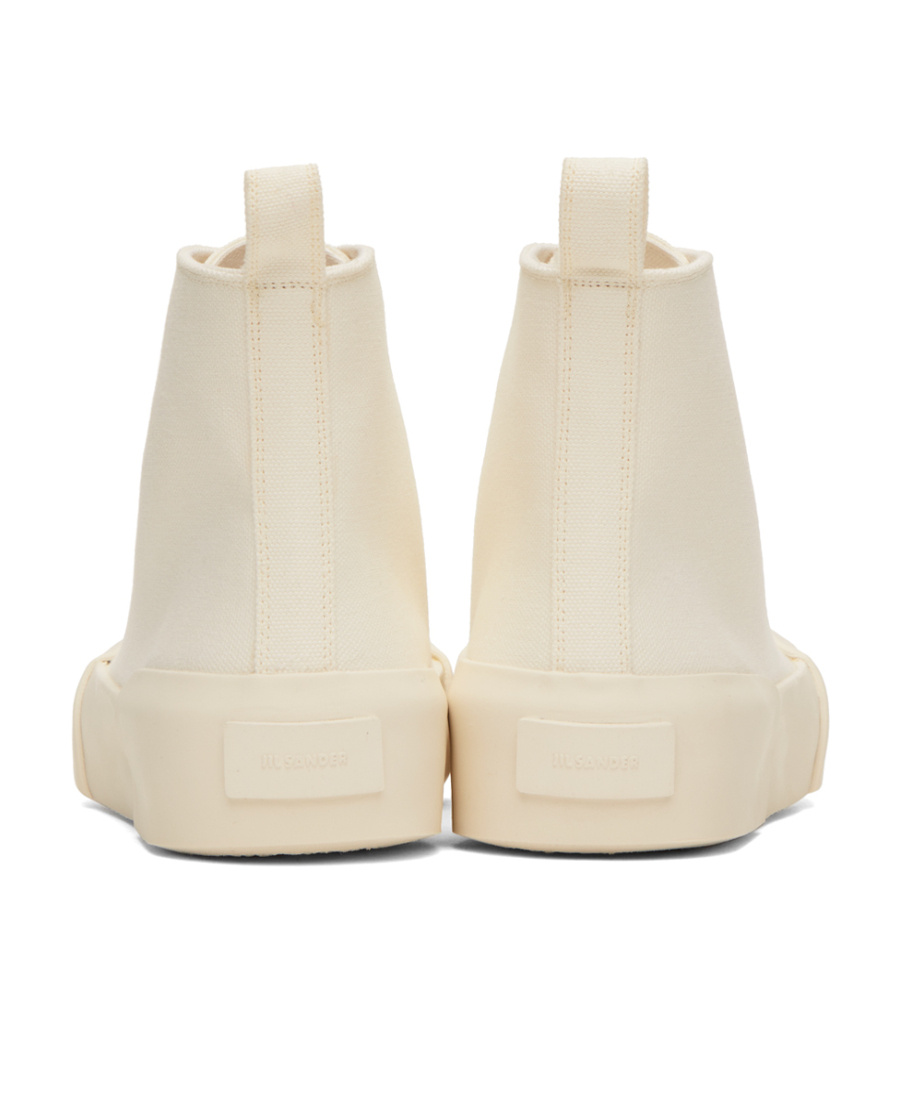 JIL SANDER TIE HIGH-TOP CASUAL SHOES 