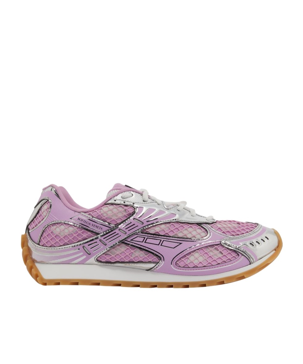 Shop Bottega Veneta Laced Sneakers In Multicolor