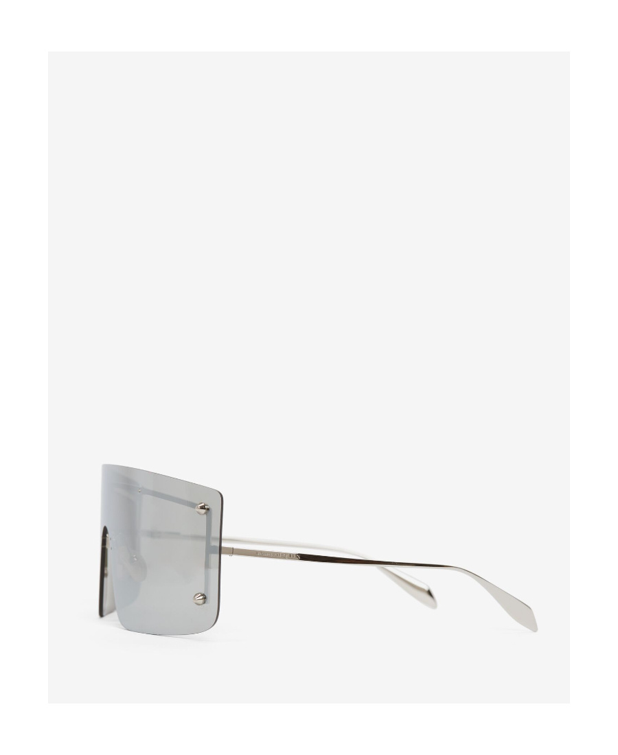 Alexander Mcqueen Eyewear Oversized Frame Sunglasses In Gray