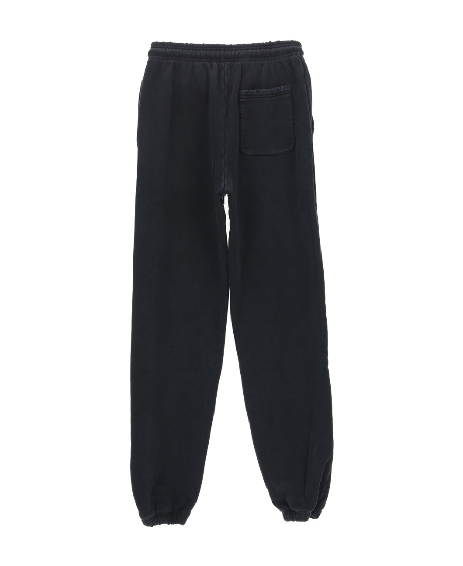 Versace Logo-print Track Pants In Black