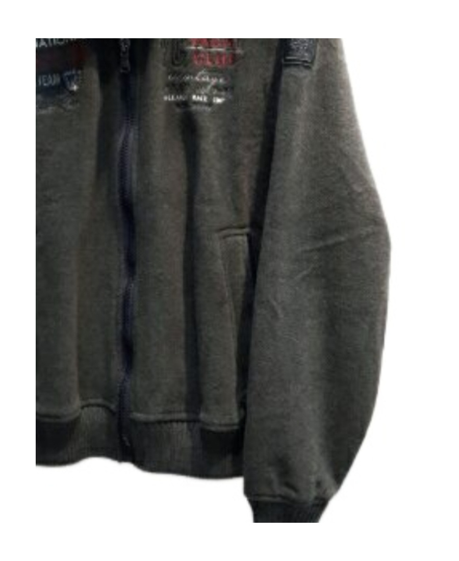 Paul & Shark Zipper Casual Jacket In Black