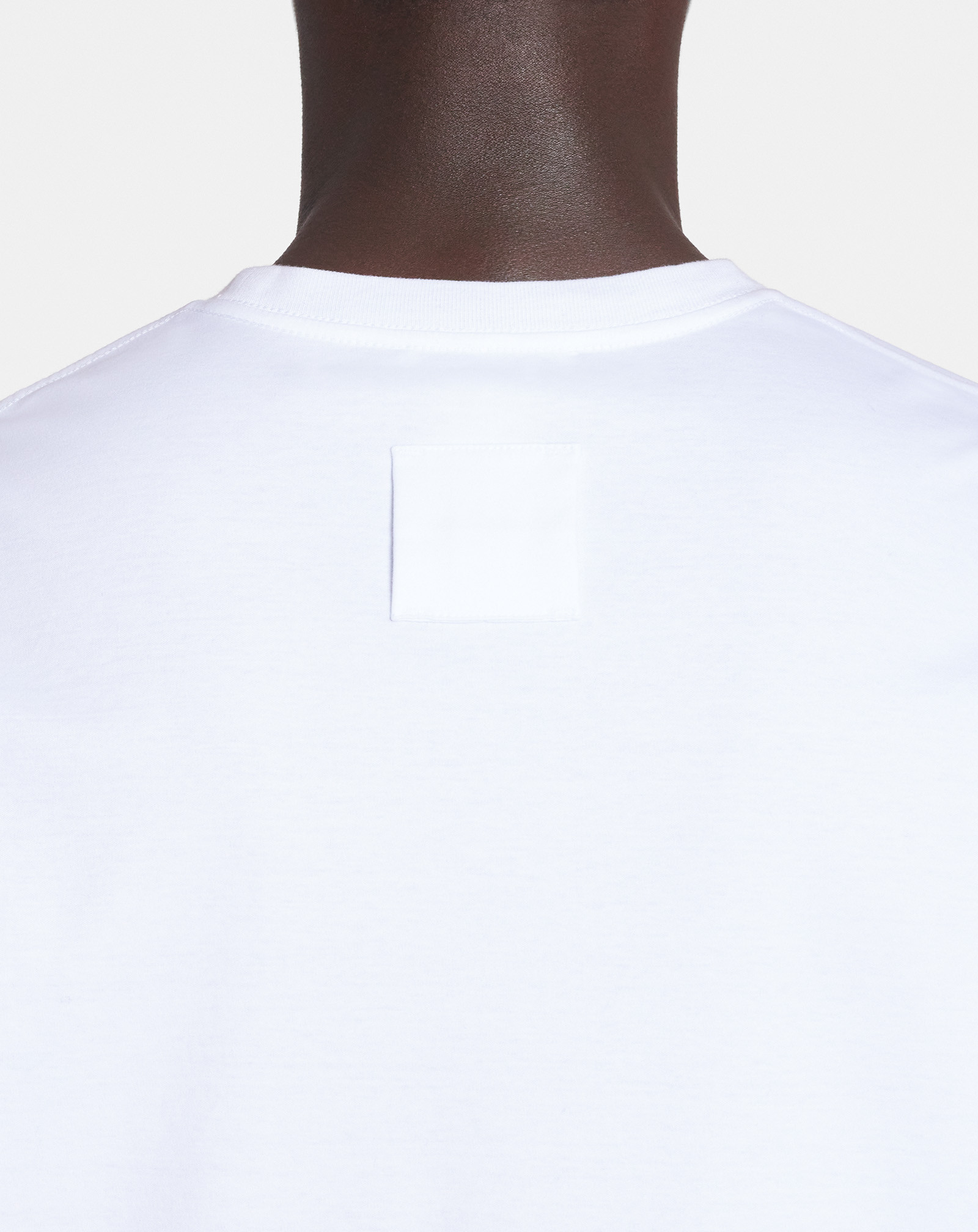 Lanvin Logo Embroidered Crewneck T-shirt In White