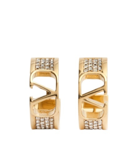 Valentino Garavani Logo Earrings
