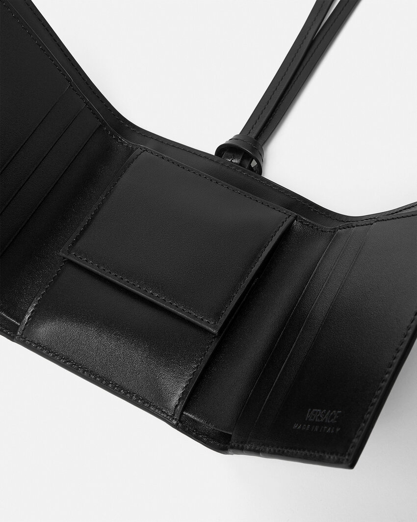 Versace Cargo Cardholder In Black