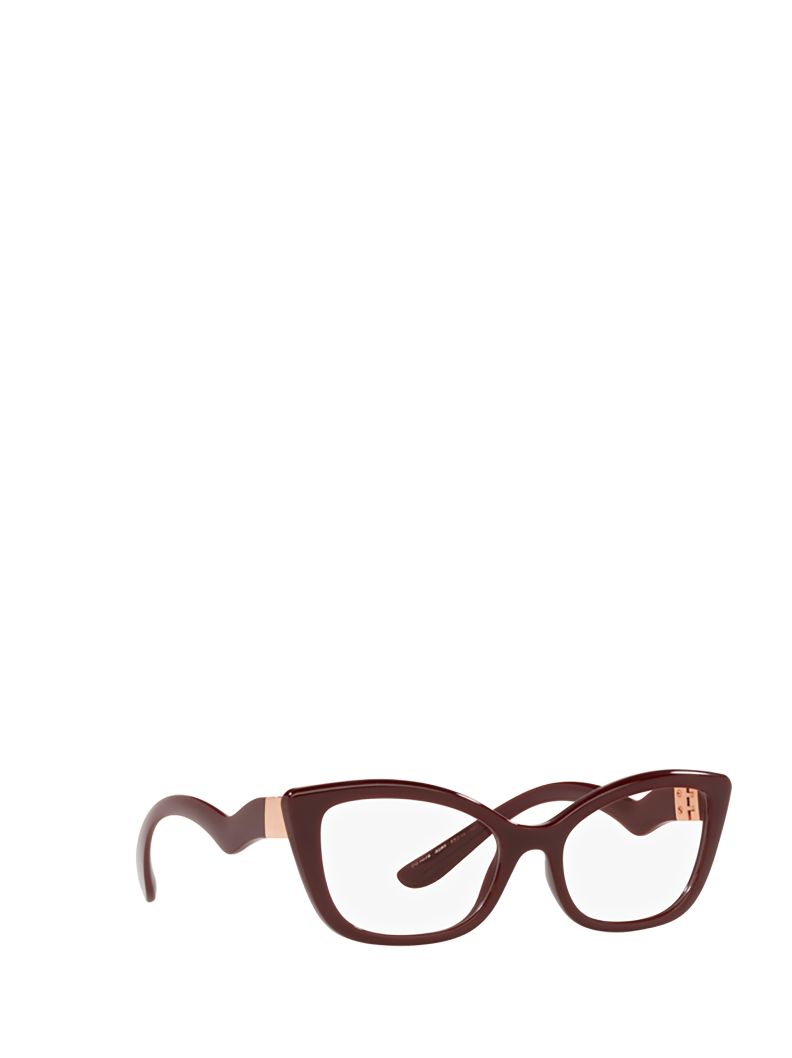 Dolce & Gabbana Polished-effect Square-frame Glasses In Red