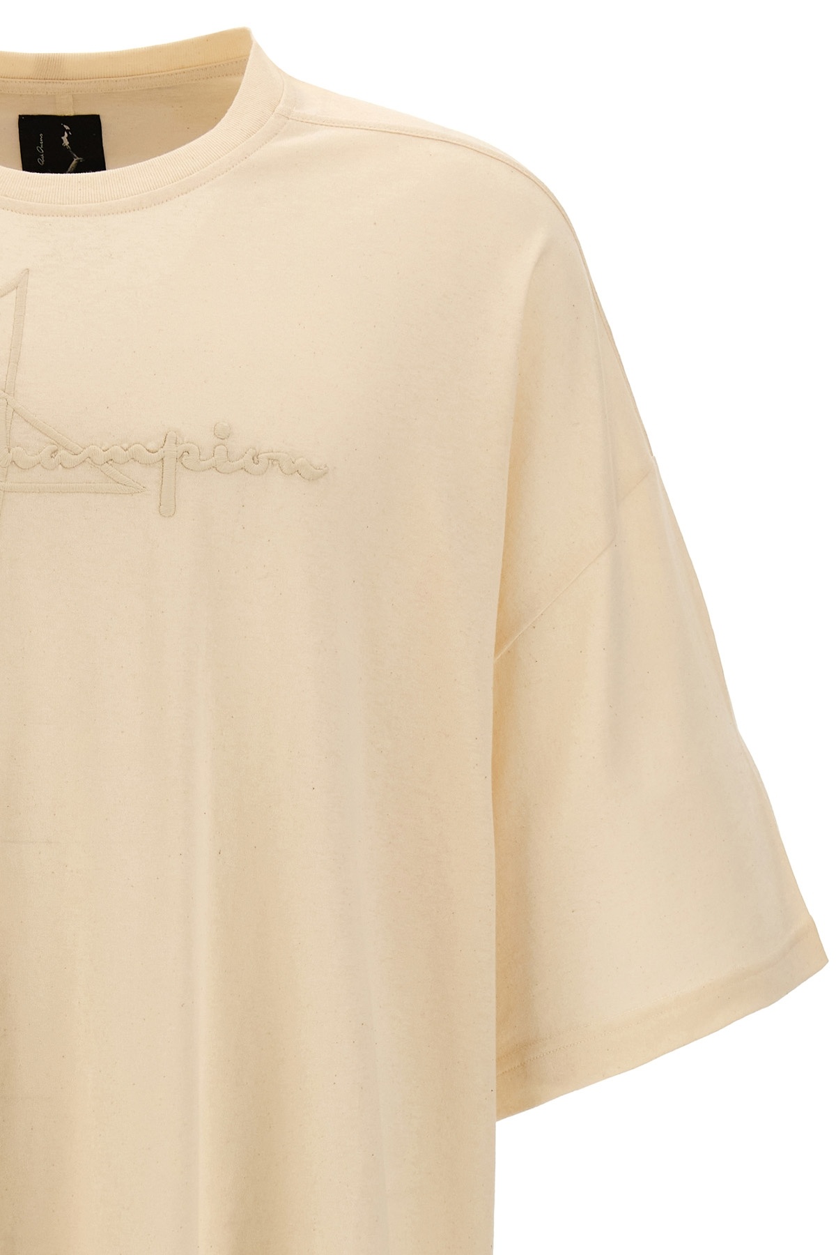 Rick Owens X Champion Tommy T T-shirt In Nude
