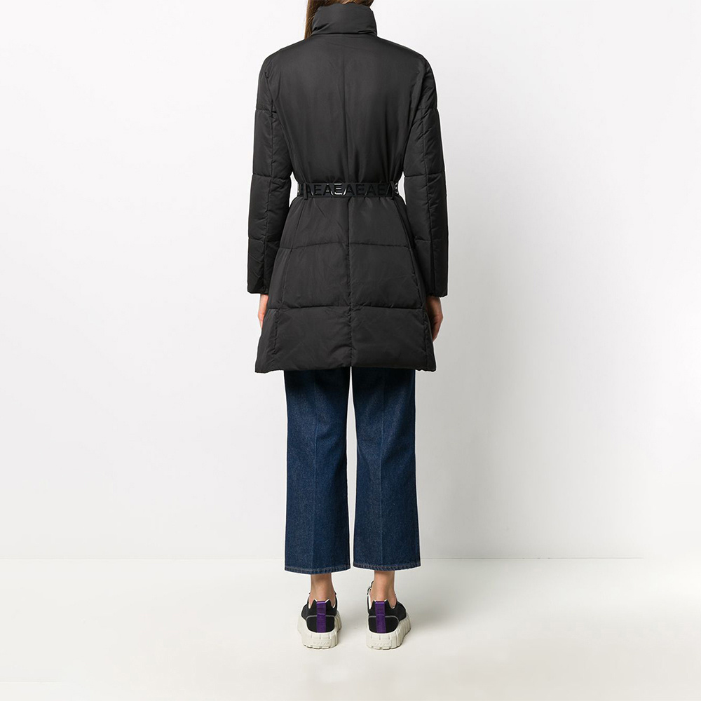 EMPORIO ARMANI PADDED BELTED COAT
