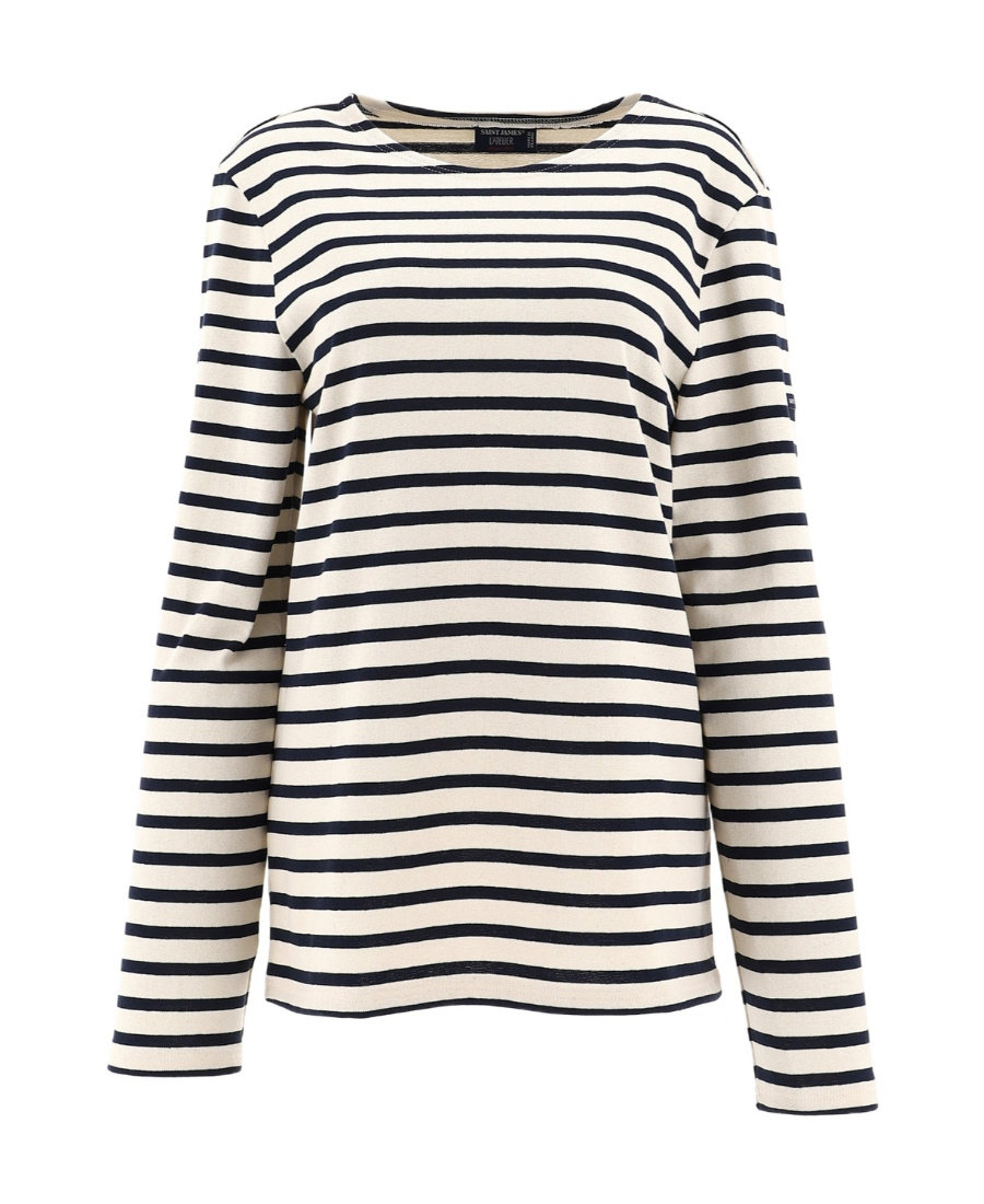 SAINT JAMES STRIPED PRINTED SEA SOUL SHIRT 