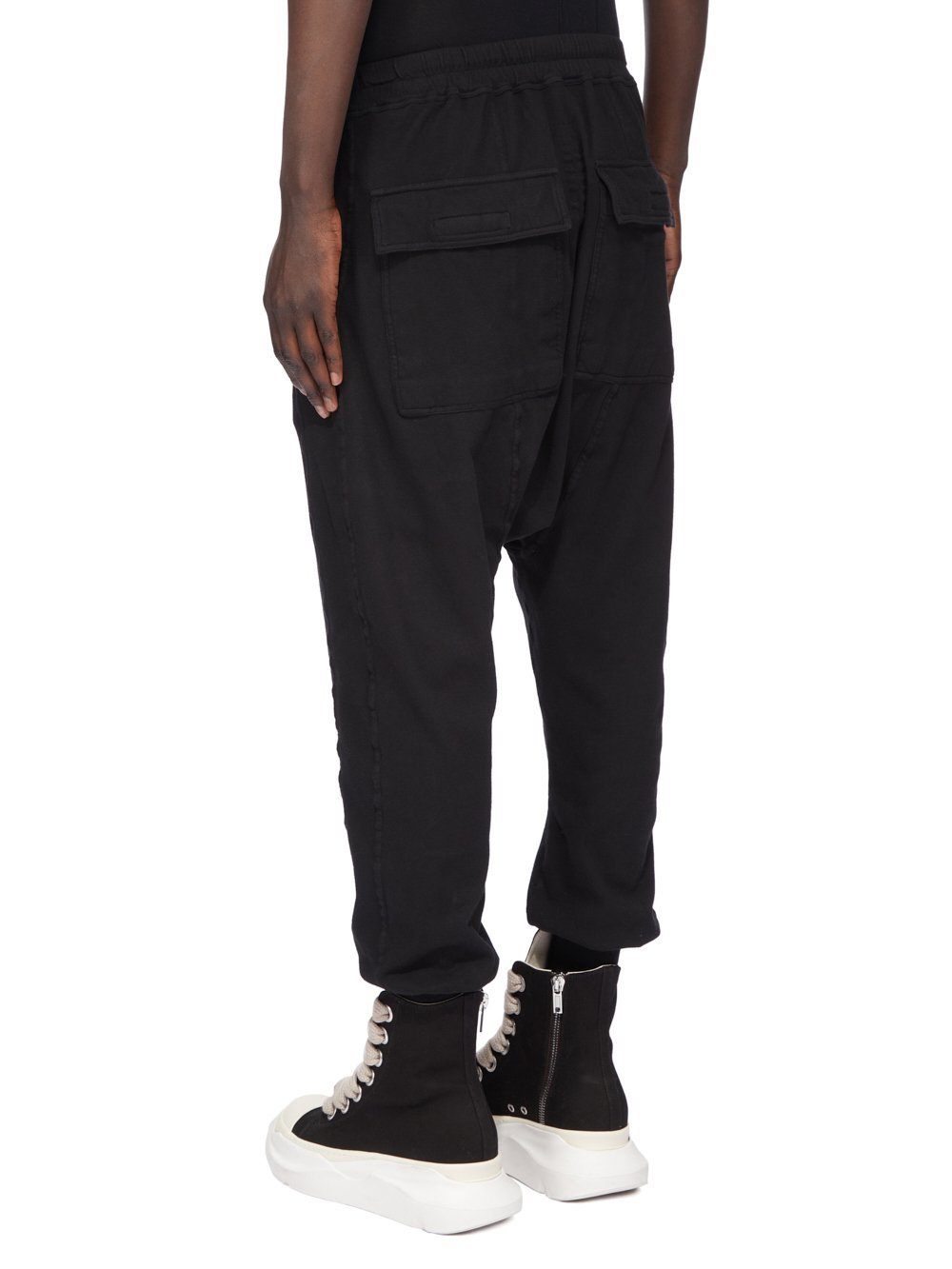 Rick Owens Drkshdw Drawstring Sweatpants In Black