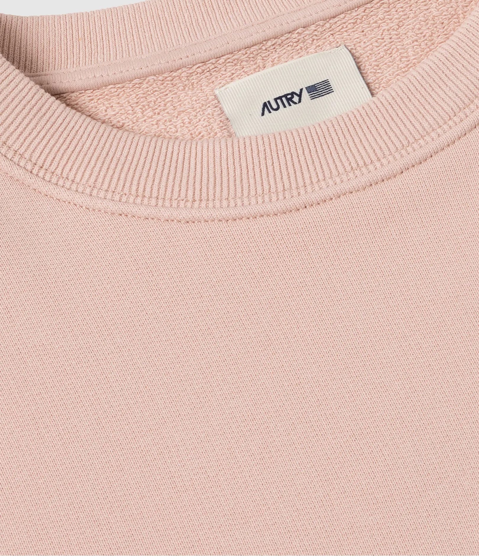Shop Autry Logo-embroidered Sweatshirt In Nude